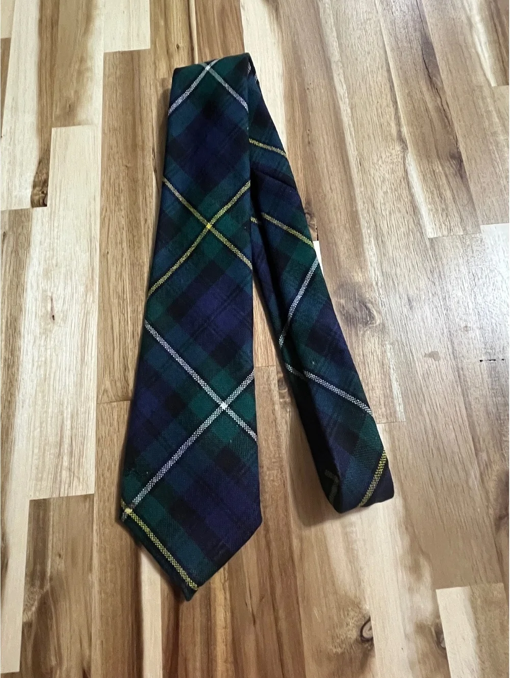 Campbell Tartan Wool Tie